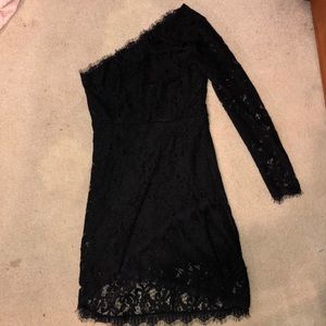 Charlotte Russe black lace dress